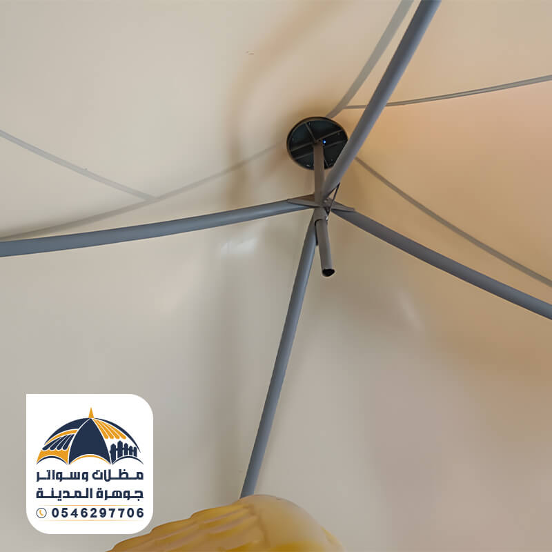 تصميم مظلات هرمية