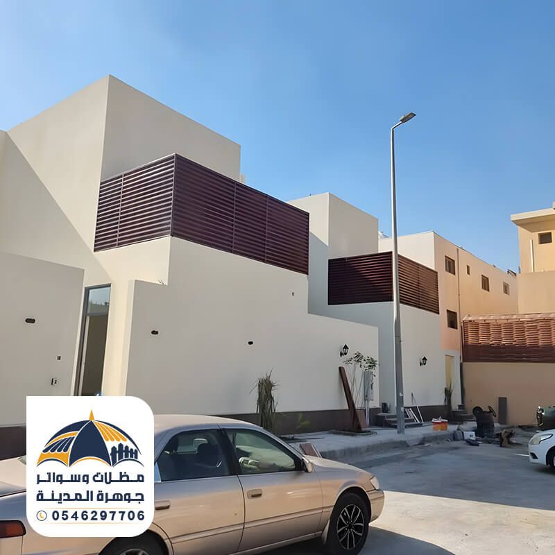 سواتر الحماية مظلات وسواتر المدينة المنورة